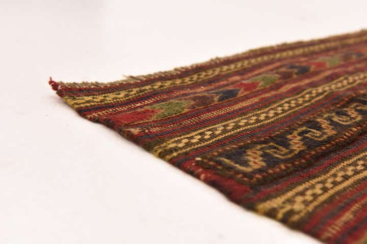 6' 7 x 9' 10 Hand Knotted Sumak Oriental Wool Rug