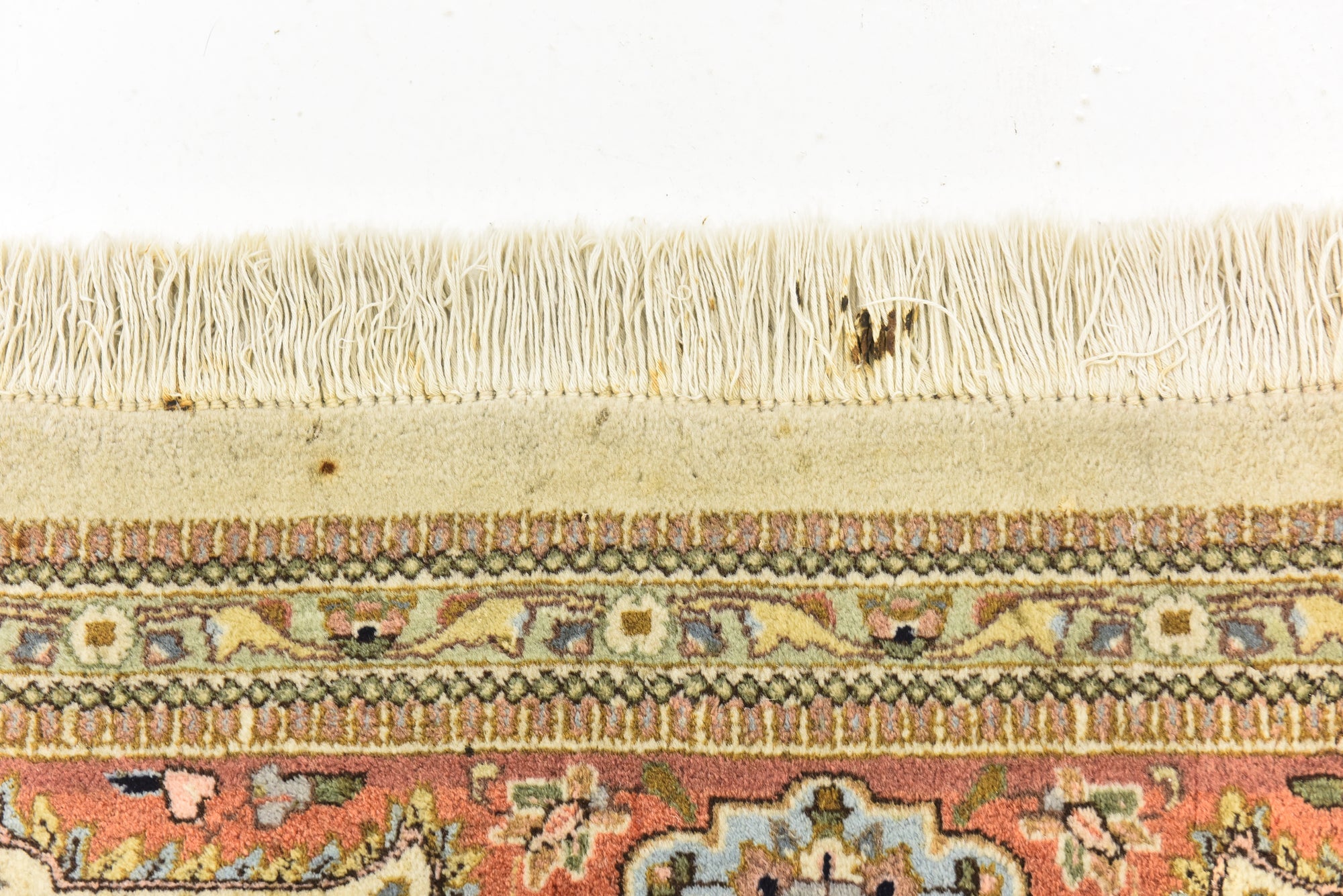 8' 2 x 10' 3 Hand Knotted Tabriz Oriental Wool Rug