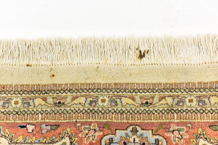 Detail image of 8' 2 x 10' 3 Hand Knotted Tabriz Oriental Wool Rug