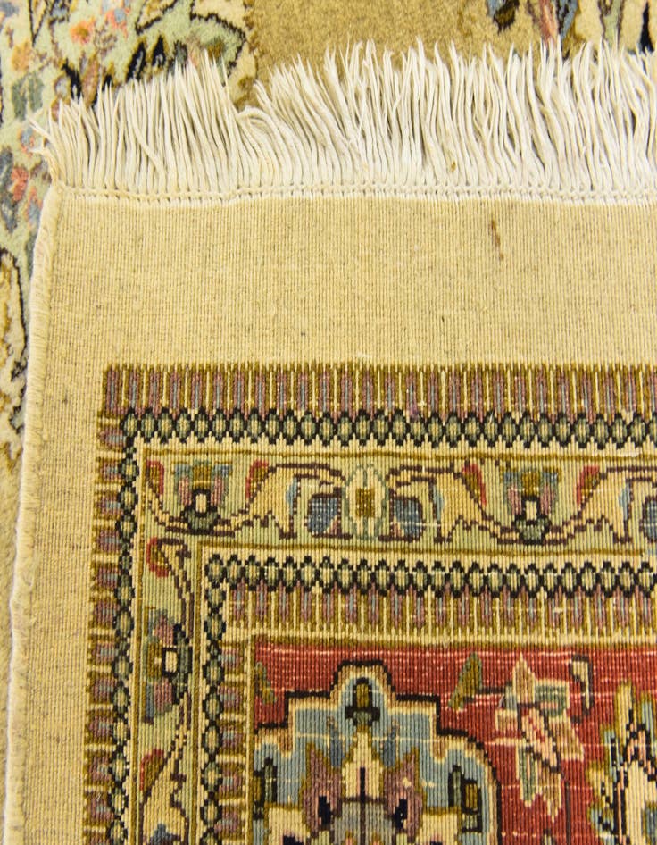 Detail image of 8' 2 x 10' 3 Hand Knotted Tabriz Oriental Wool Rug