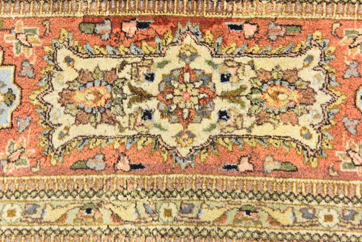 8' 2 x 10' 3 Hand Knotted Tabriz Oriental Wool Rug