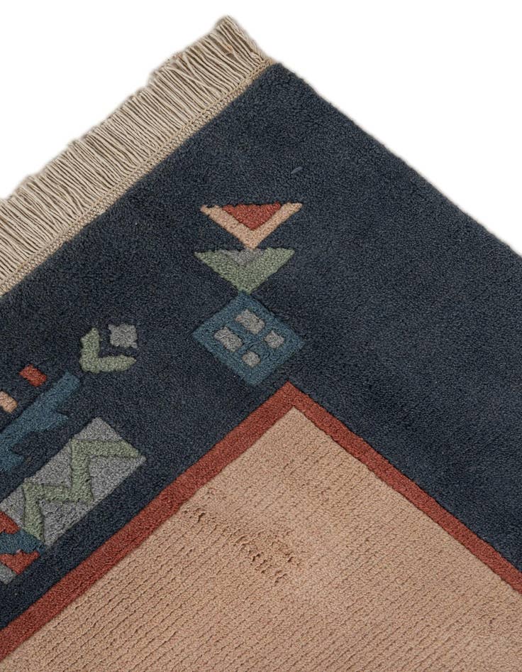 Detail image of 8' 3 x 11' 7  Hand Knotted Tibet Wool Rug