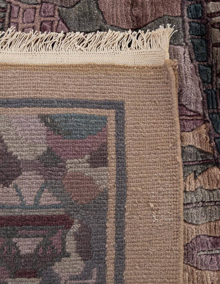 Detail image of 10' 1 x 12' 10  Hand Knotted Tibet Wool Rug