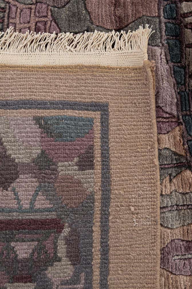 10' 1 x 12' 10 Hand Knotted Tibet Wool Rug