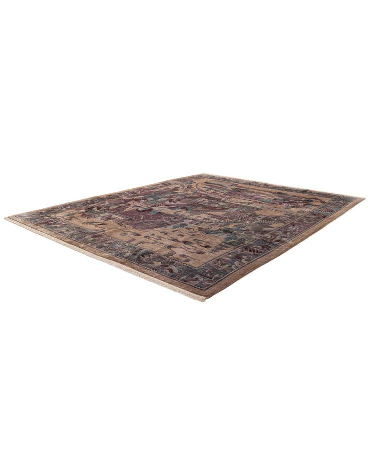 Detail image of 10' 1 x 12' 10 Hand Knotted Tibet Wool Rug