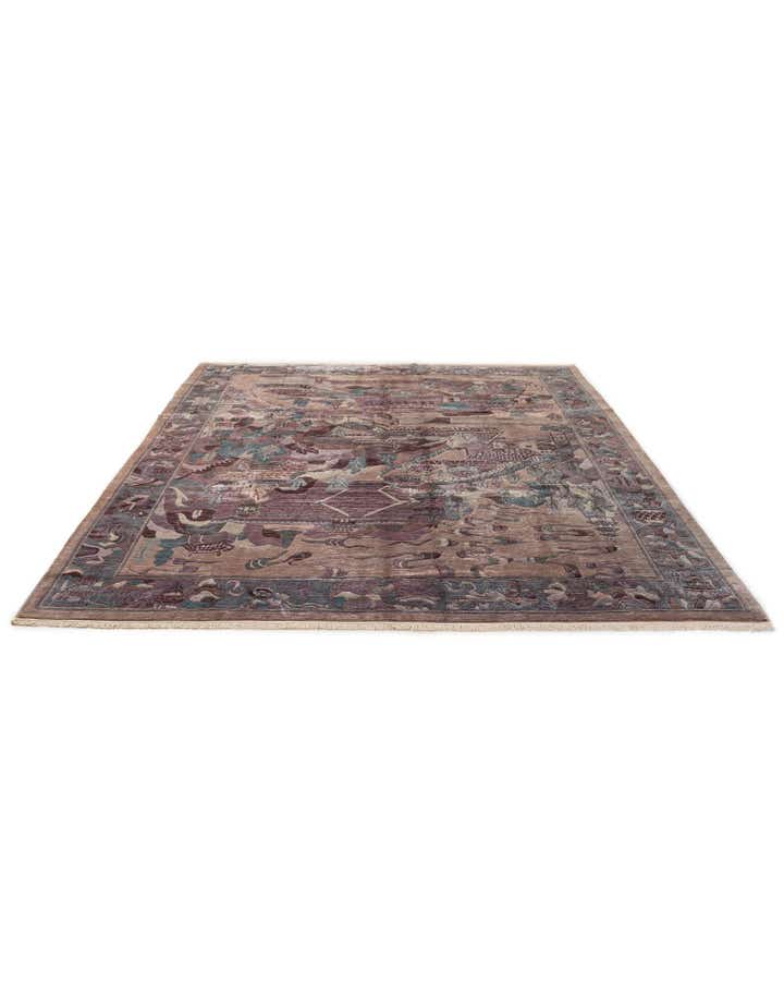 10' x 12' 7 Hand Knotted Tibet Wool Rug