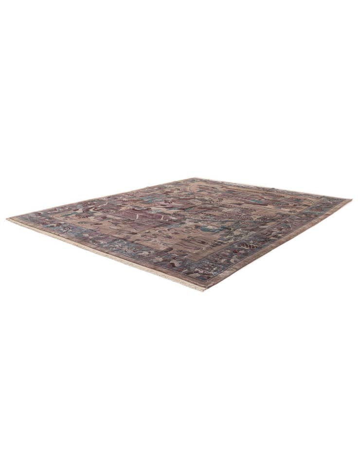Detail image of 10' x 12' 7 Hand Knotted Tibet Wool Rug