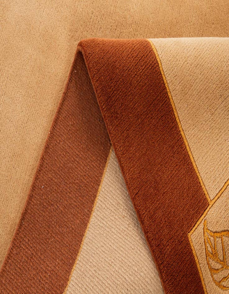 Detail image of 5' 8 x 7' 10  Hand Knotted Tibet Rug