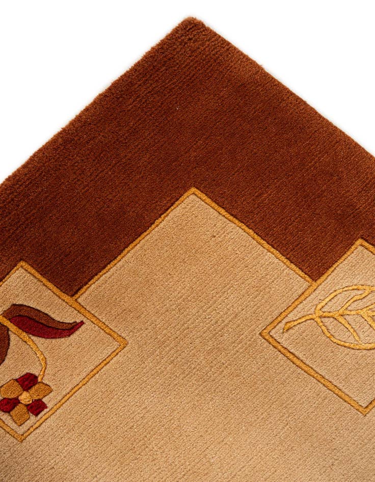 Detail image of 5' 8 x 7' 10  Hand Knotted Tibet Rug