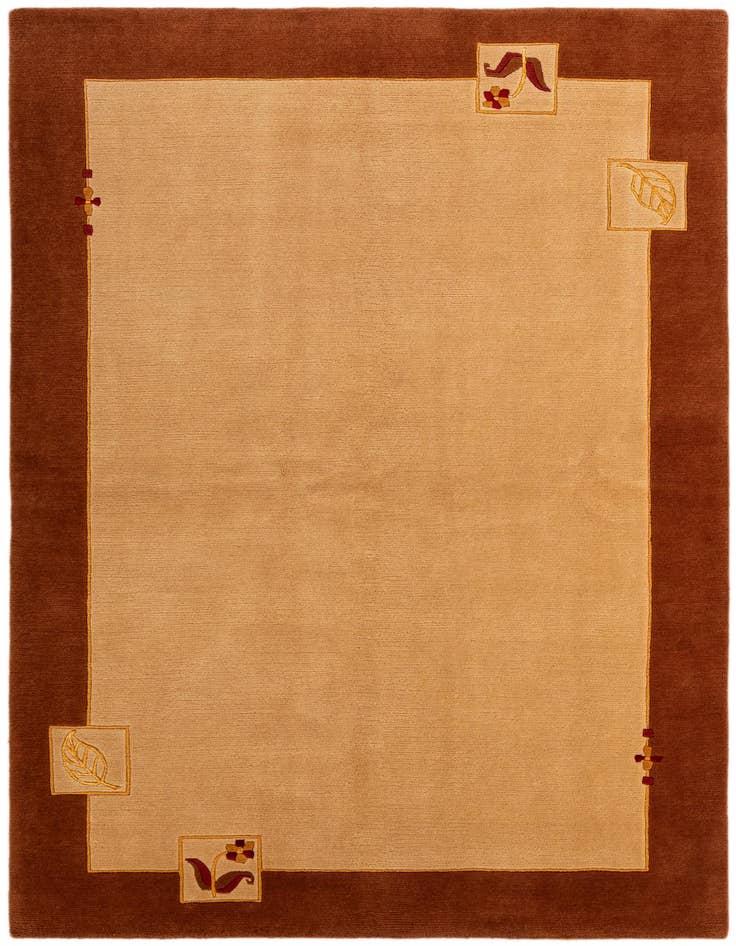 Detail image of 5' 8 x 7' 10 Hand Knotted Tibet Rug