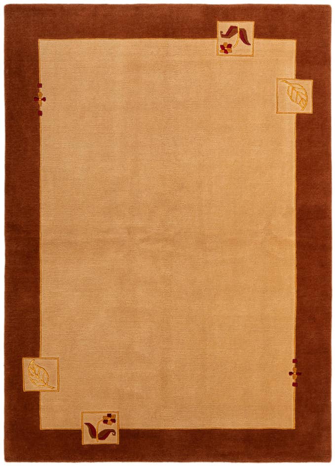 Detail image of 5' 8 x 7' 10 Hand Knotted Tibet Rug