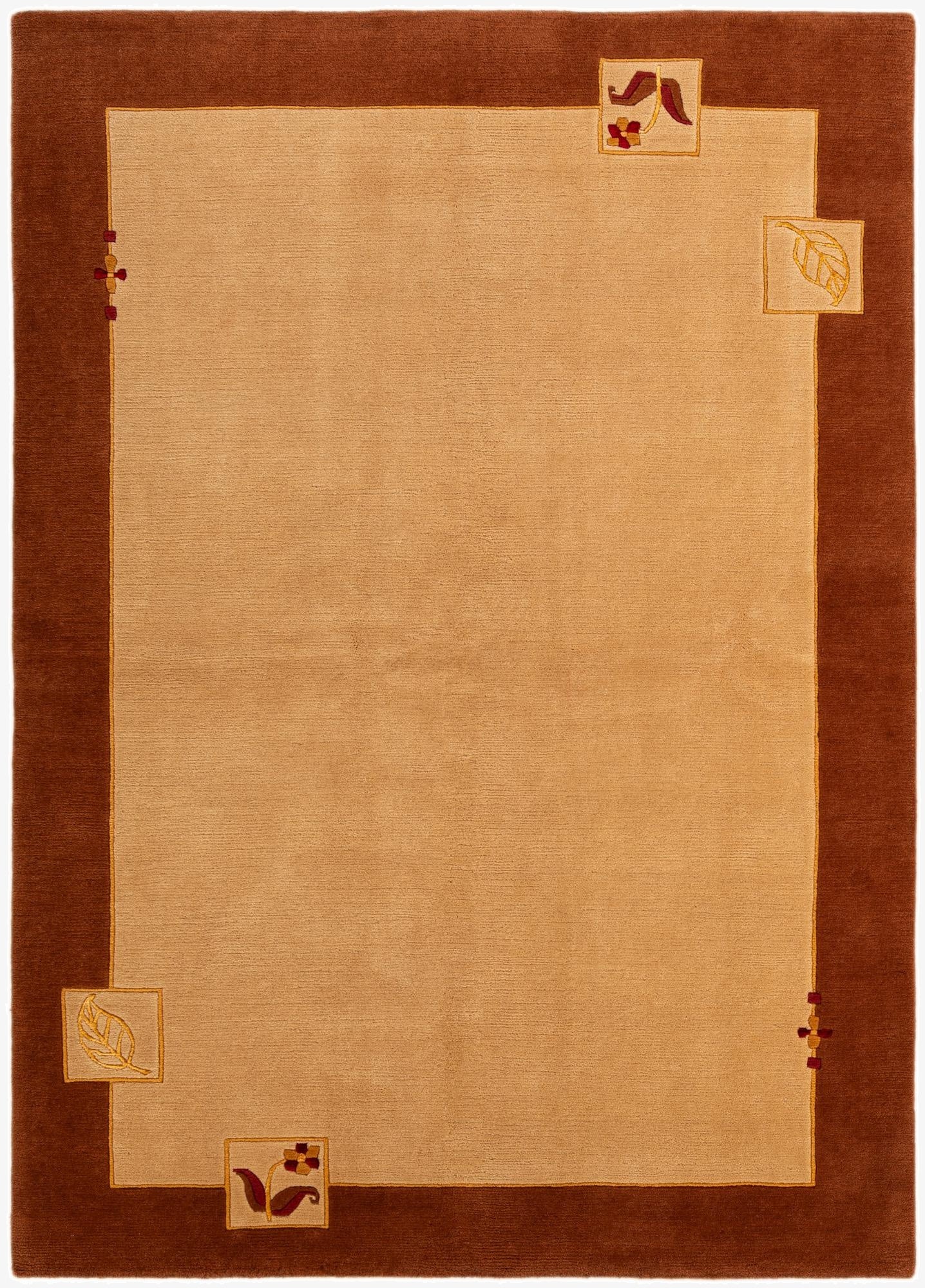 5' 8 x 7' 10  Hand Knotted Tibet Rug