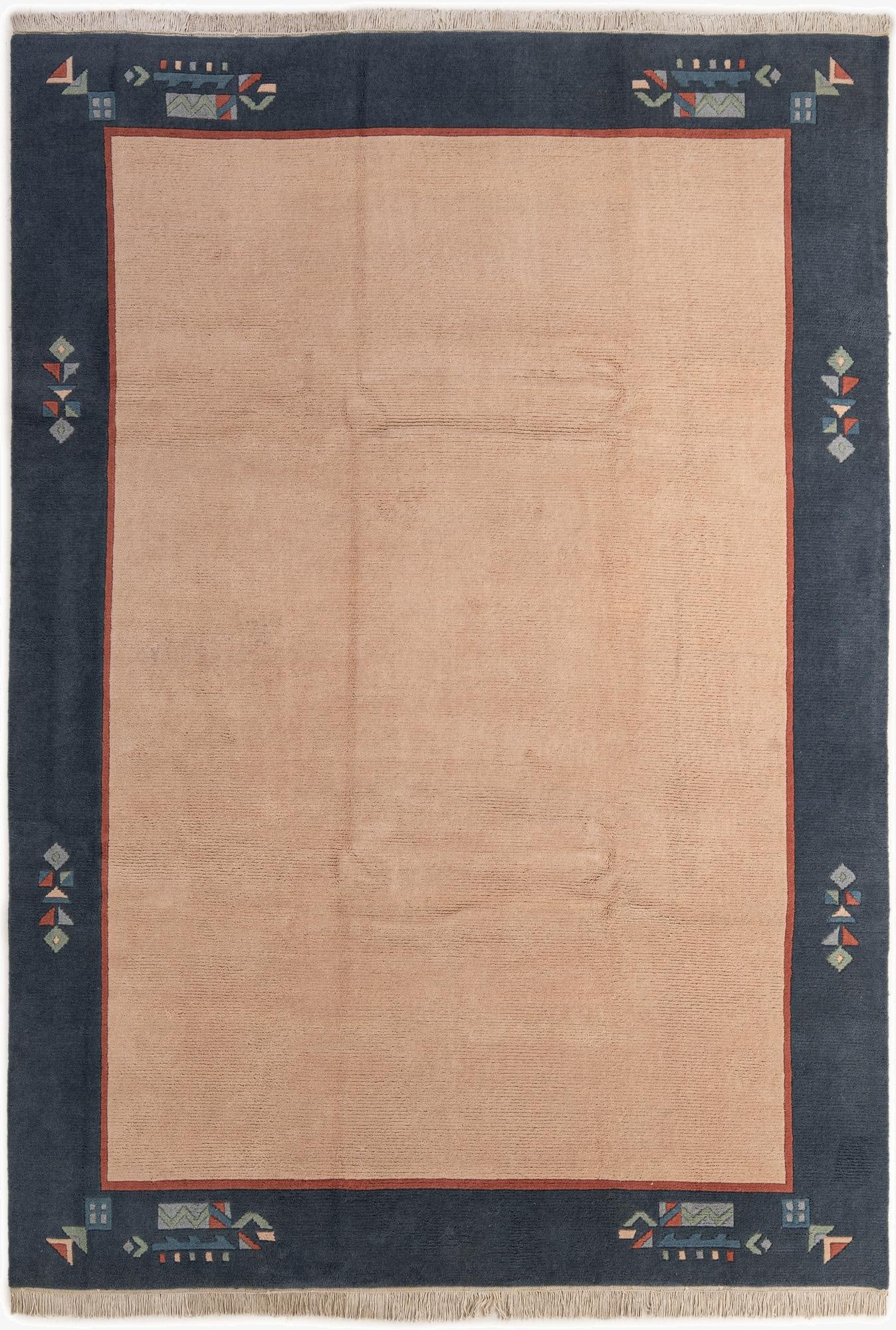 8' 3 x 11' 7  Hand Knotted Tibet Wool Rug