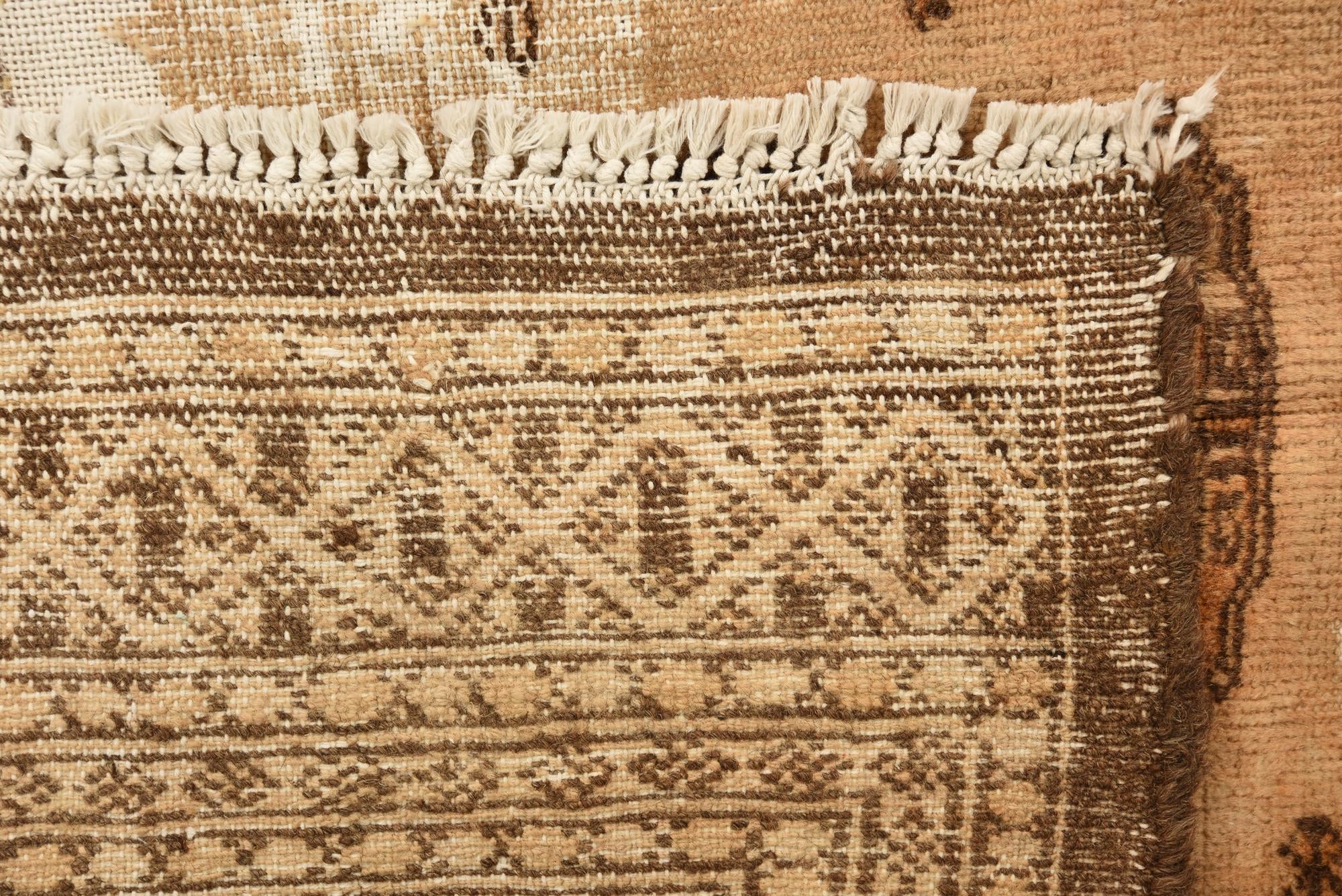 3' 1 x 5' 1 Hand Knotted Torkaman Persian Wool Rug