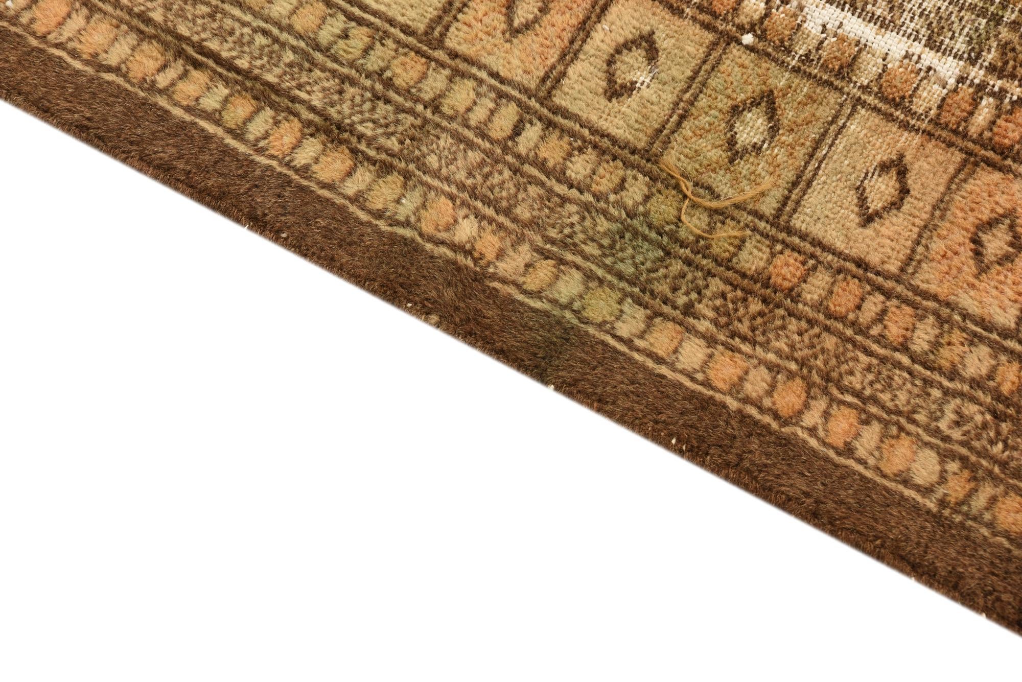 3' 1 x 5' 1 Hand Knotted Torkaman Persian Wool Rug