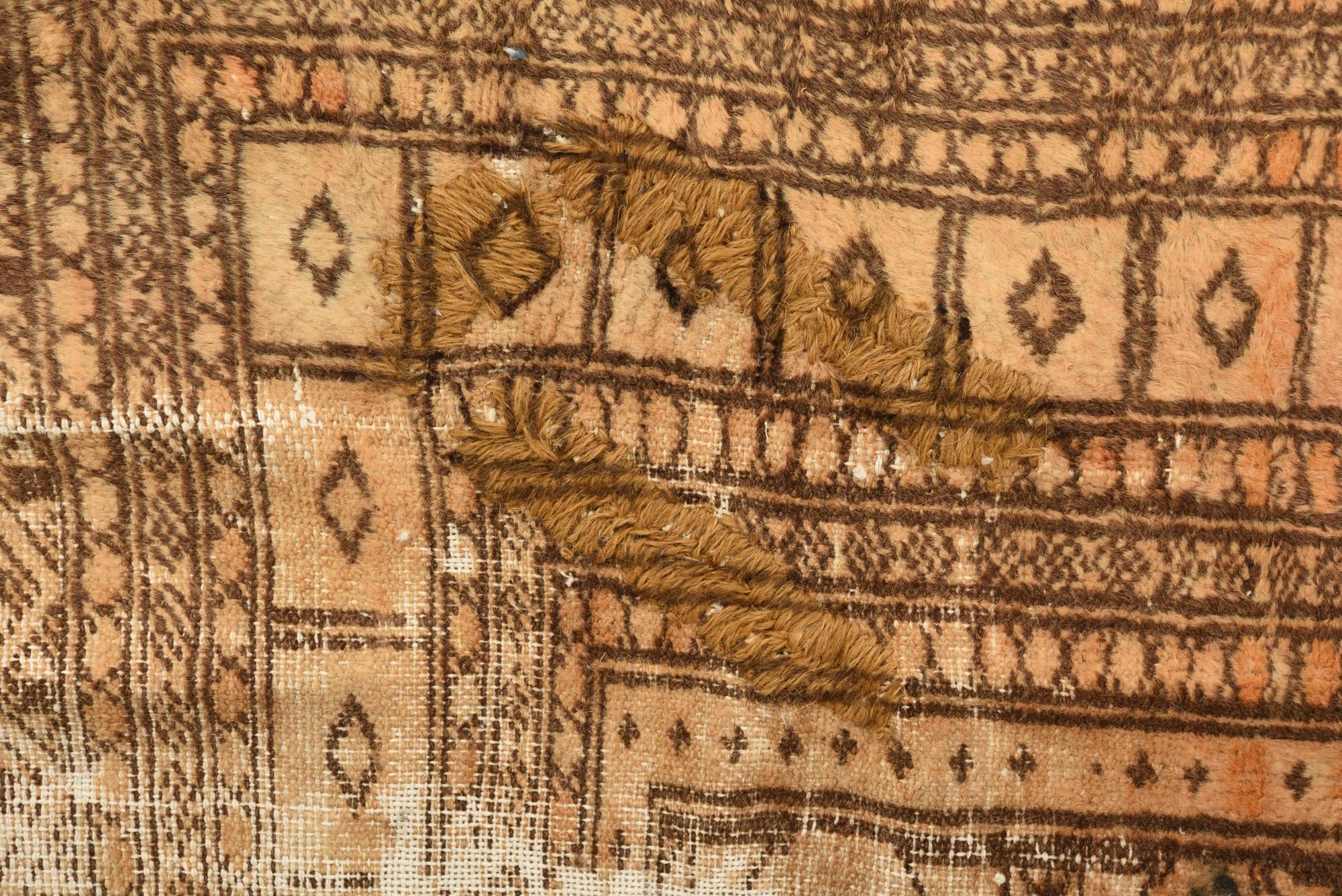 3' 1 x 5' 1 Hand Knotted Torkaman Persian Wool Rug
