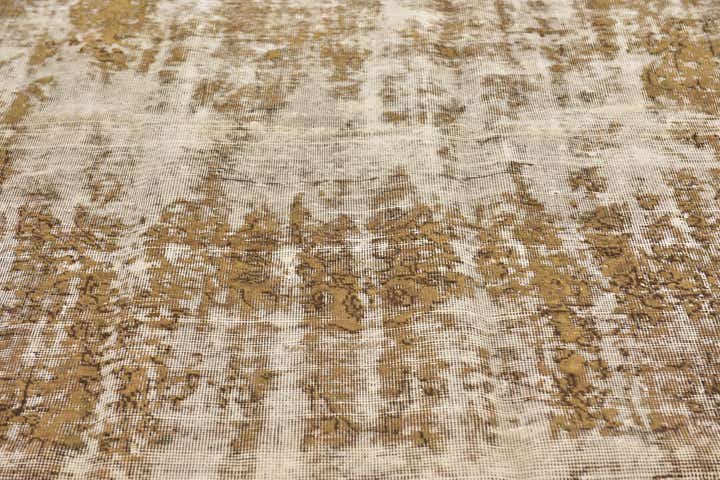 5' 10 x 8' 5 Hand Knotted Ultra Vintage Persian Wool Rug