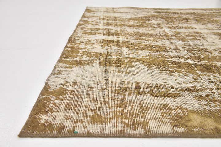 5' 10 x 8' 5 Hand Knotted Ultra Vintage Persian Wool Rug