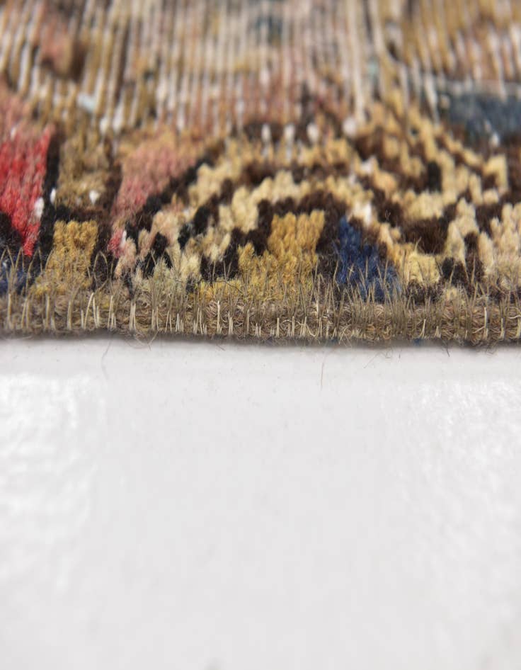 Detail image of 8' 3 x 10' 4  Hand Knotted Ultra Vintage Persian Wool Rug