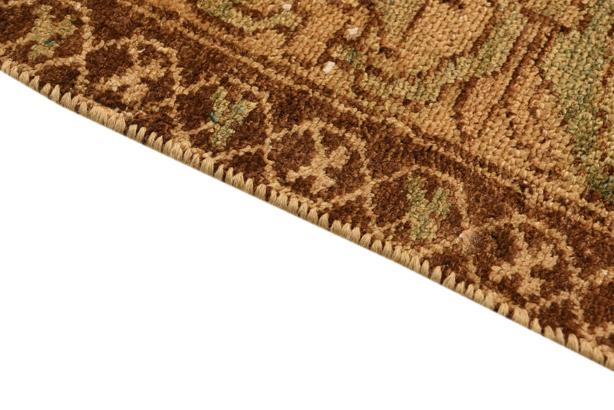 7' x 9' 4 Hand Knotted Ultra Vintage Persian Wool Rug