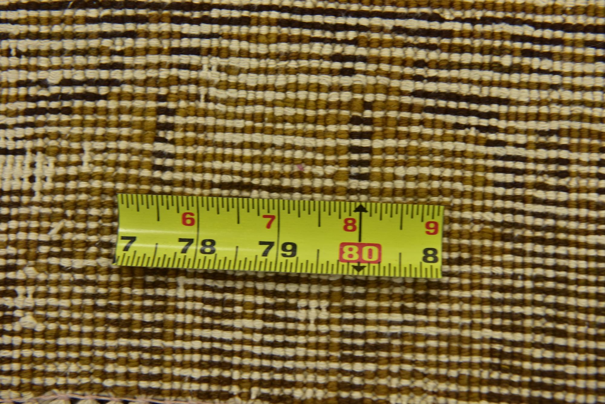 6' 5 x 10' Hand Knotted Ultra Vintage Persian Wool Rug