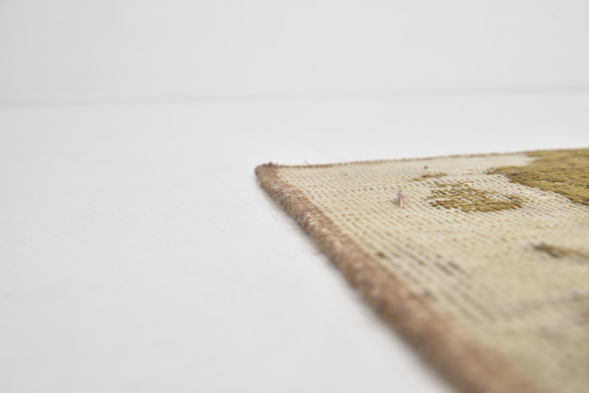 6' 4 x 8' 7 Hand Knotted Ultra Vintage Persian Wool Rug