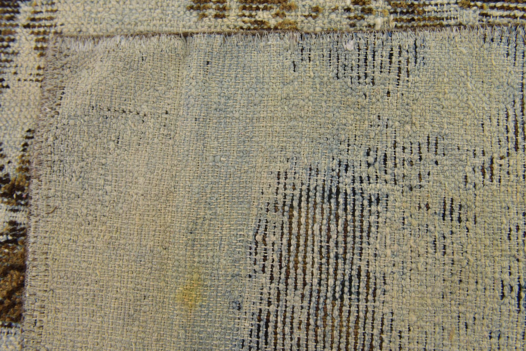 4' 5 x 6' 8 Hand Knotted Ultra Vintage Persian Wool Rug