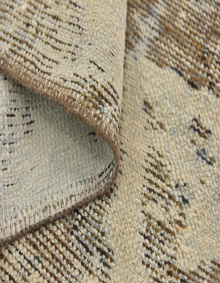 Detail image of 4' 5 x 6' 8  Hand Knotted Ultra Vintage Persian Wool Rug