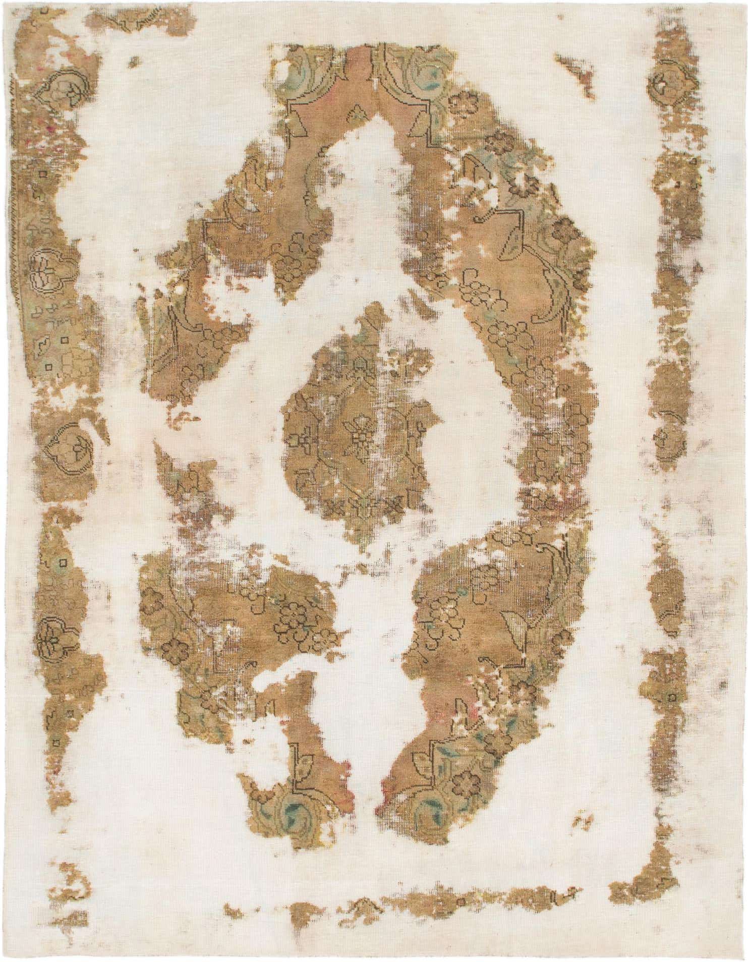 Primary image  5' 10 x 7' 10  Hand Knotted Ultra Vintage Persian Wool Rug