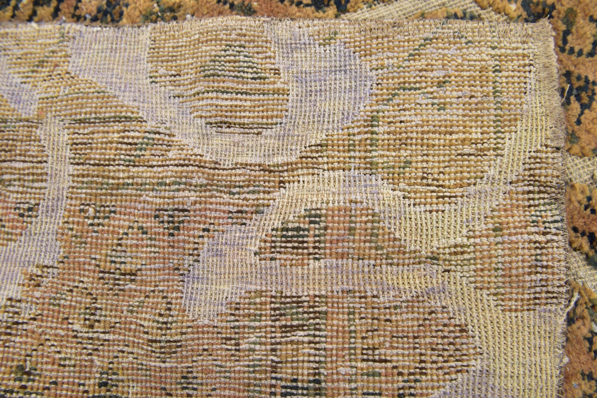 3' 6 x 5' 9 Hand Knotted Ultra Vintage Persian Wool Rug