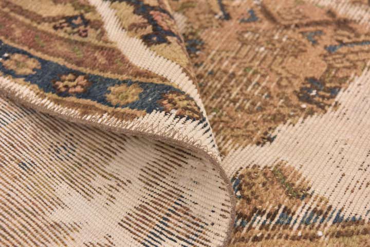 6' x 9' 4 Hand Knotted Ultra Vintage Persian Wool Rug