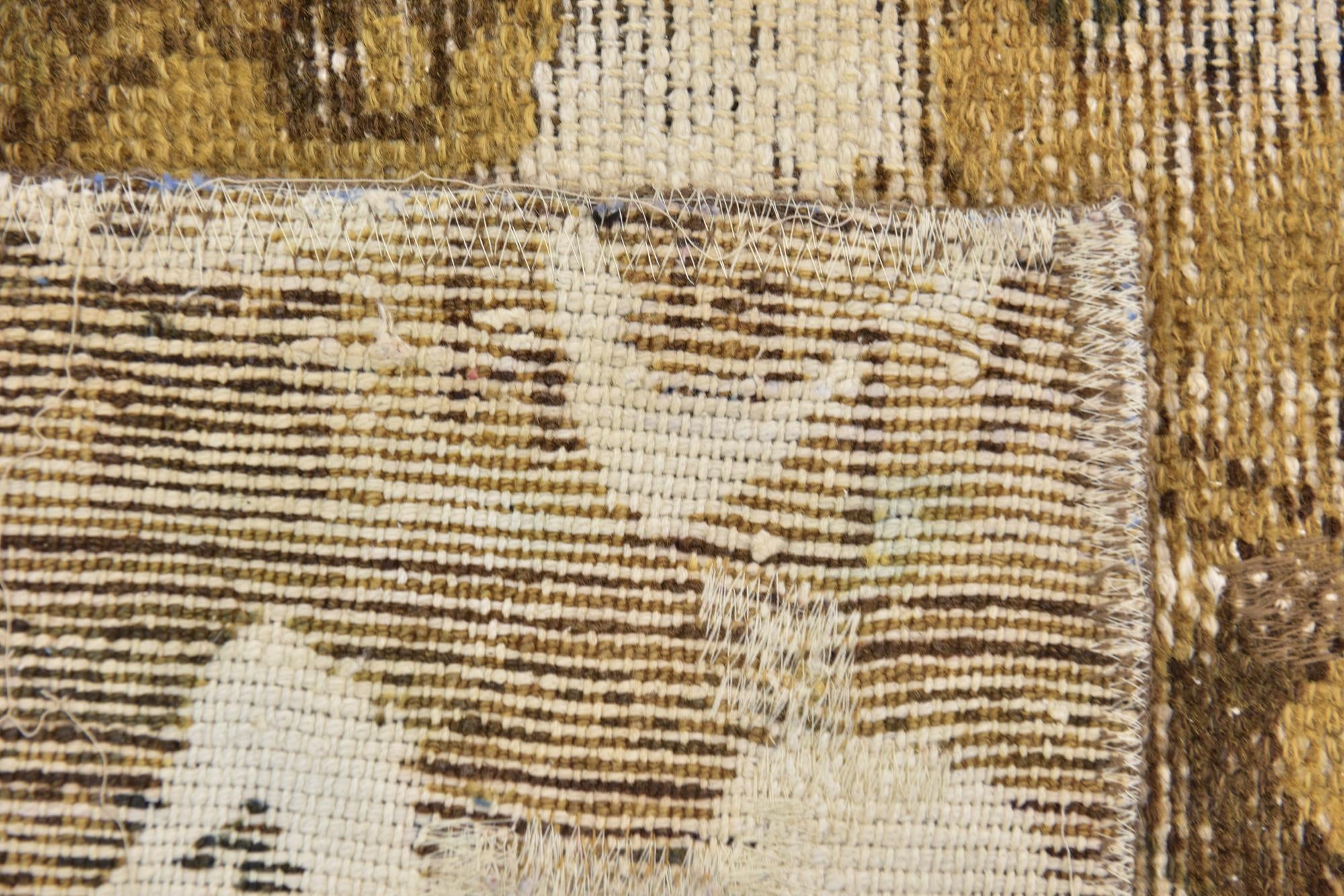 5' x 8' 2 Hand Knotted Ultra Vintage Persian Wool Rug