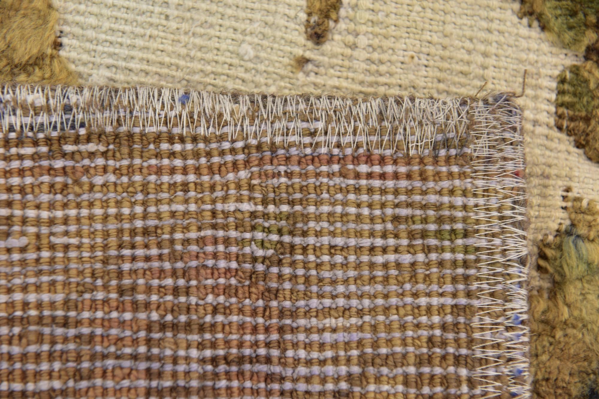 5' 7 x 8' 8 Hand Knotted Ultra Vintage Persian Wool Rug