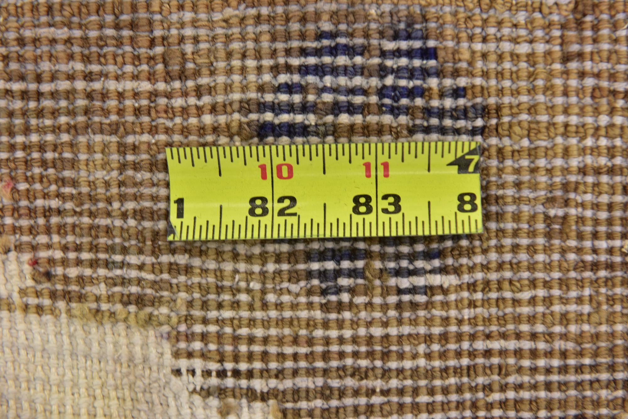 5' 7 x 8' 8 Hand Knotted Ultra Vintage Persian Wool Rug