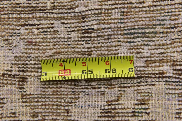 8' 10 x 12' Hand Knotted Ultra Vintage Persian Wool Rug