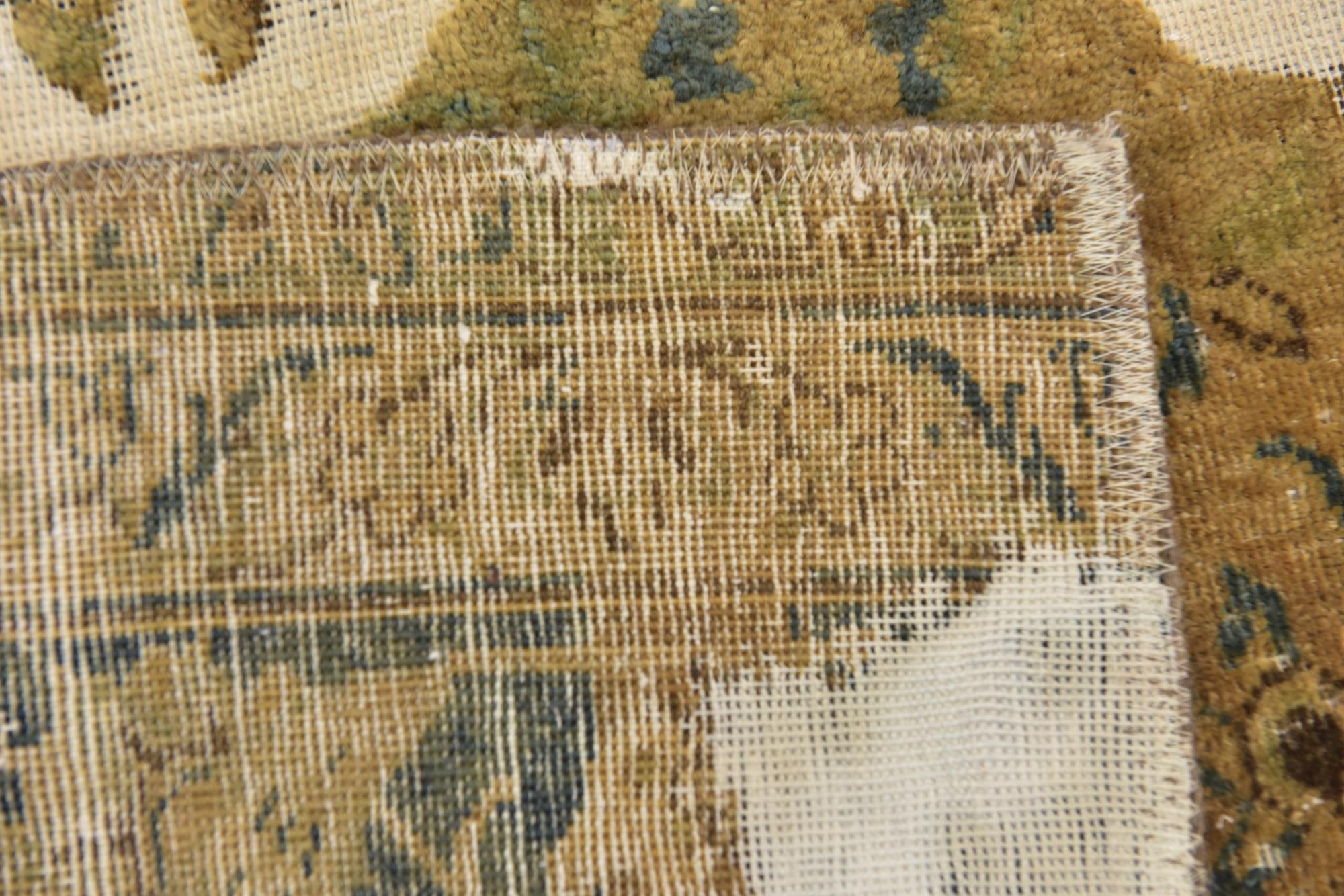 5' 10 x 8' 5 Hand Knotted Ultra Vintage Persian Wool Rug