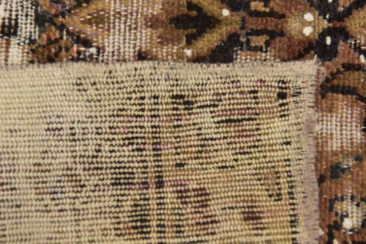 6' x 8' 5 Hand Knotted Ultra Vintage Persian Wool Rug
