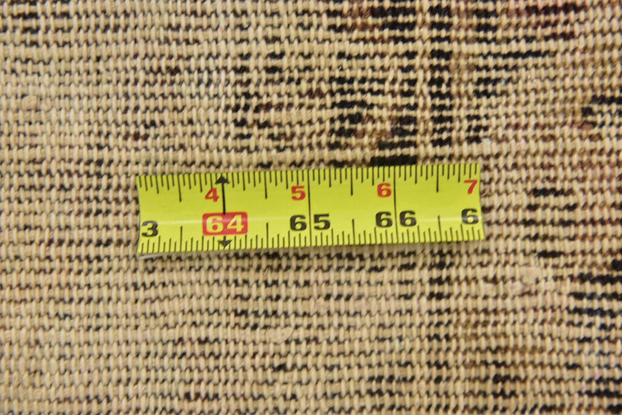 6' x 8' 5 Hand Knotted Ultra Vintage Persian Wool Rug