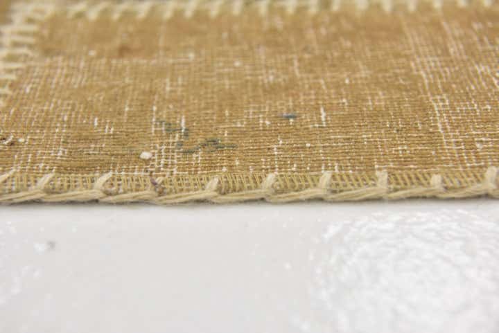 5' x 6' 8 Hand Knotted Ultra Vintage Persian Wool Rug