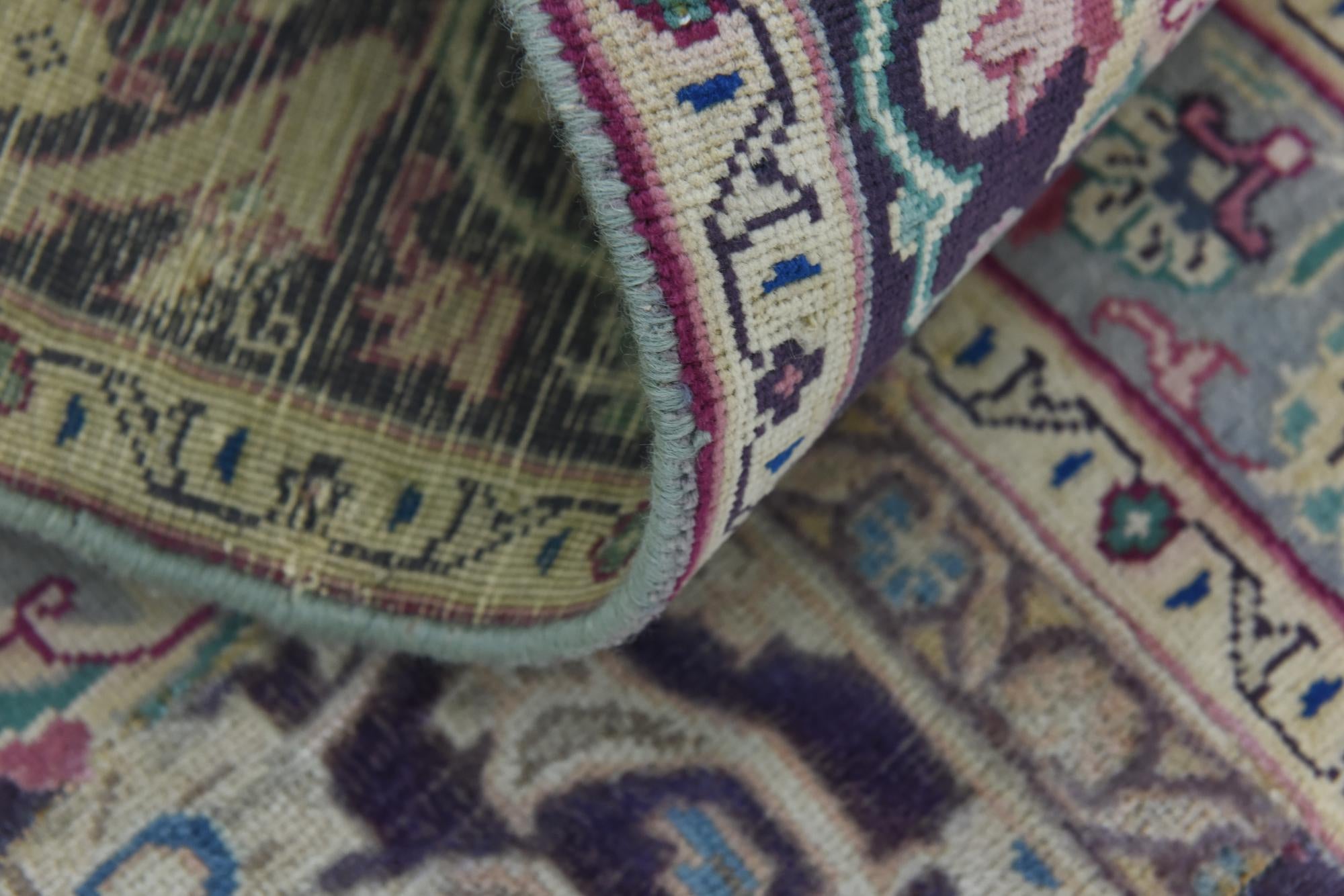 8' 9 x 12' 2 Hand Knotted Ultra Vintage Persian Wool Rug