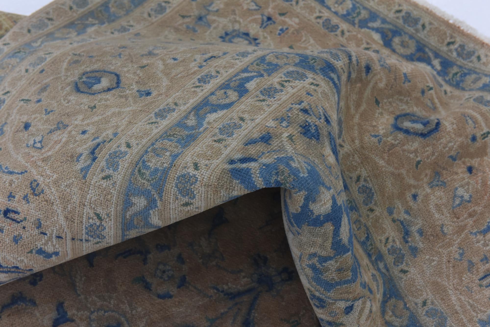 9' 9 x 13' 2 Hand Knotted Ultra Vintage Persian Wool Rug
