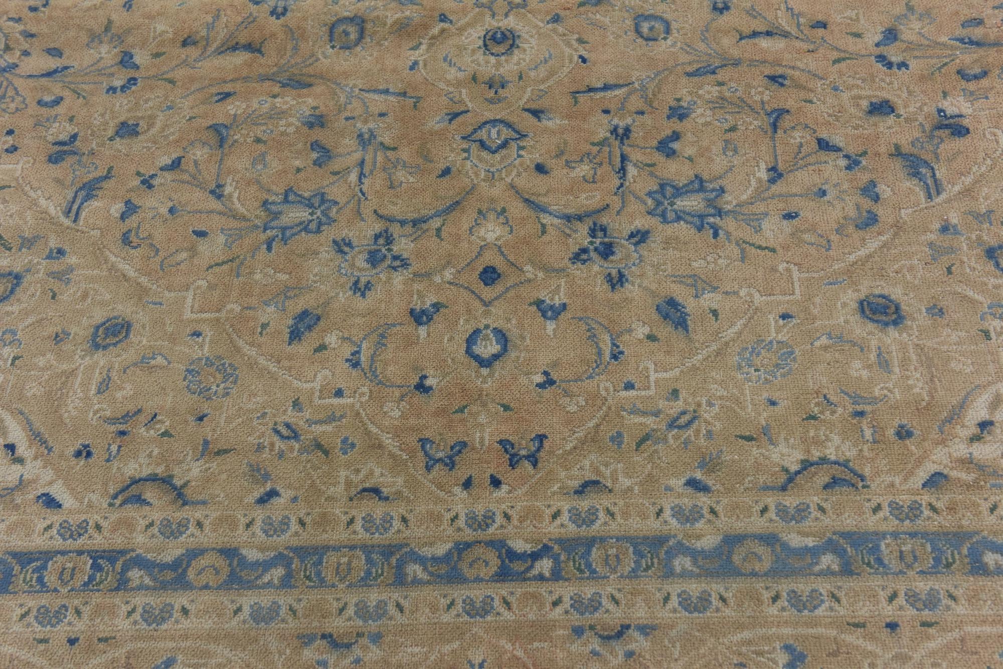 9' 9 x 13' 2 Hand Knotted Ultra Vintage Persian Wool Rug