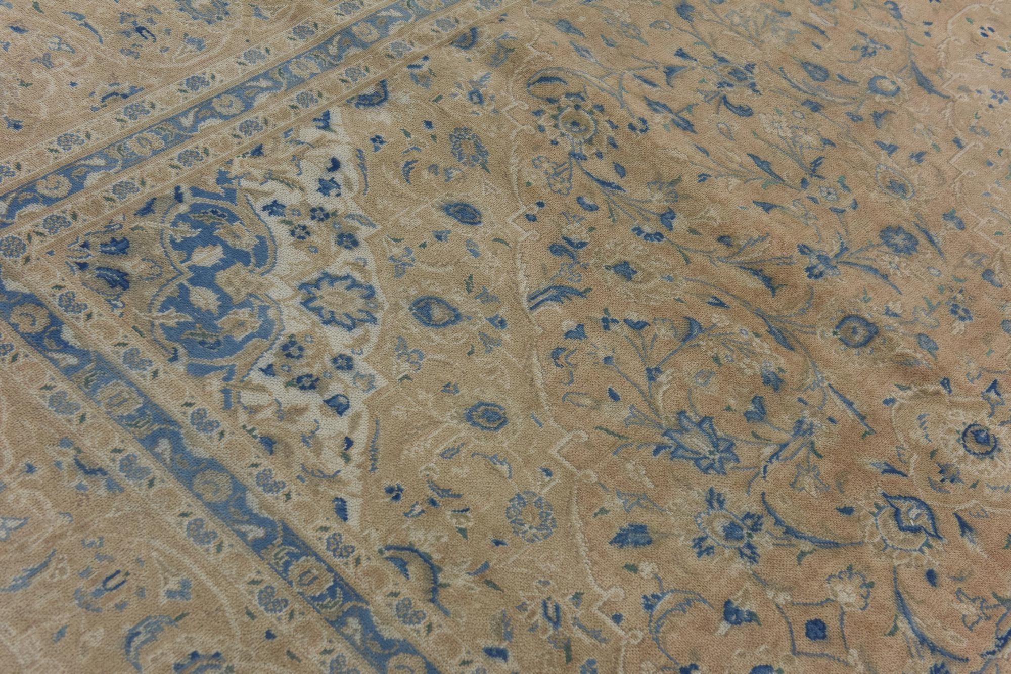 9' 9 x 13' 2 Hand Knotted Ultra Vintage Persian Wool Rug