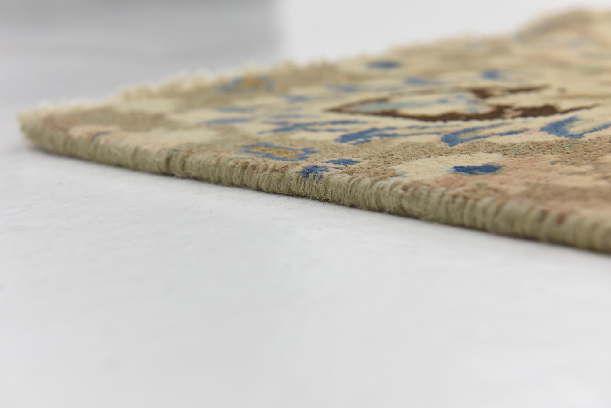 8' 10 x 11' 5 Hand Knotted Ultra Vintage Persian Wool Rug