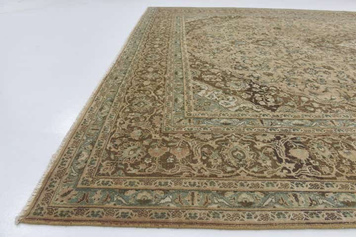 9' 6 x 12' 5 Hand Knotted Ultra Vintage Persian Wool Rug