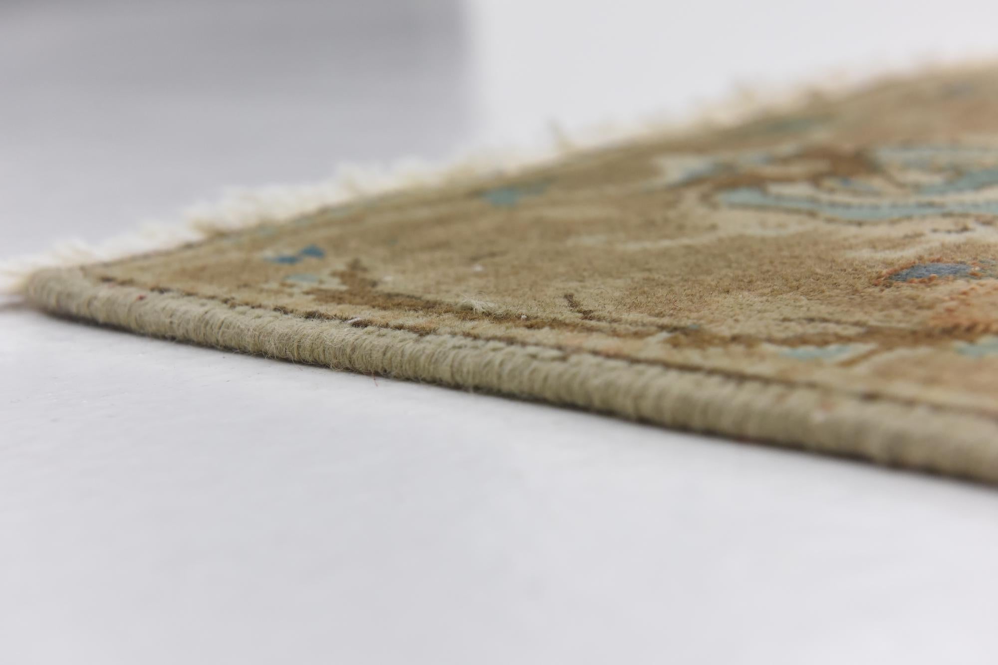 9' 3 x 12' 3 Hand Knotted Ultra Vintage Persian Wool Rug