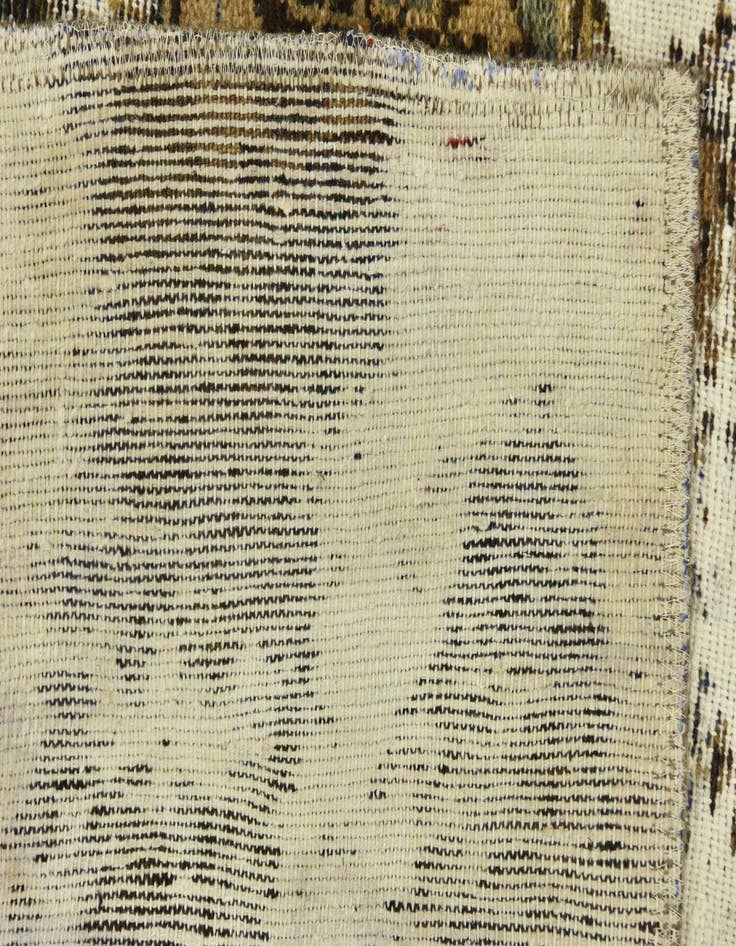 Detail image of 6' 5 x 8'  Hand Knotted Ultra Vintage Persian Wool Rug