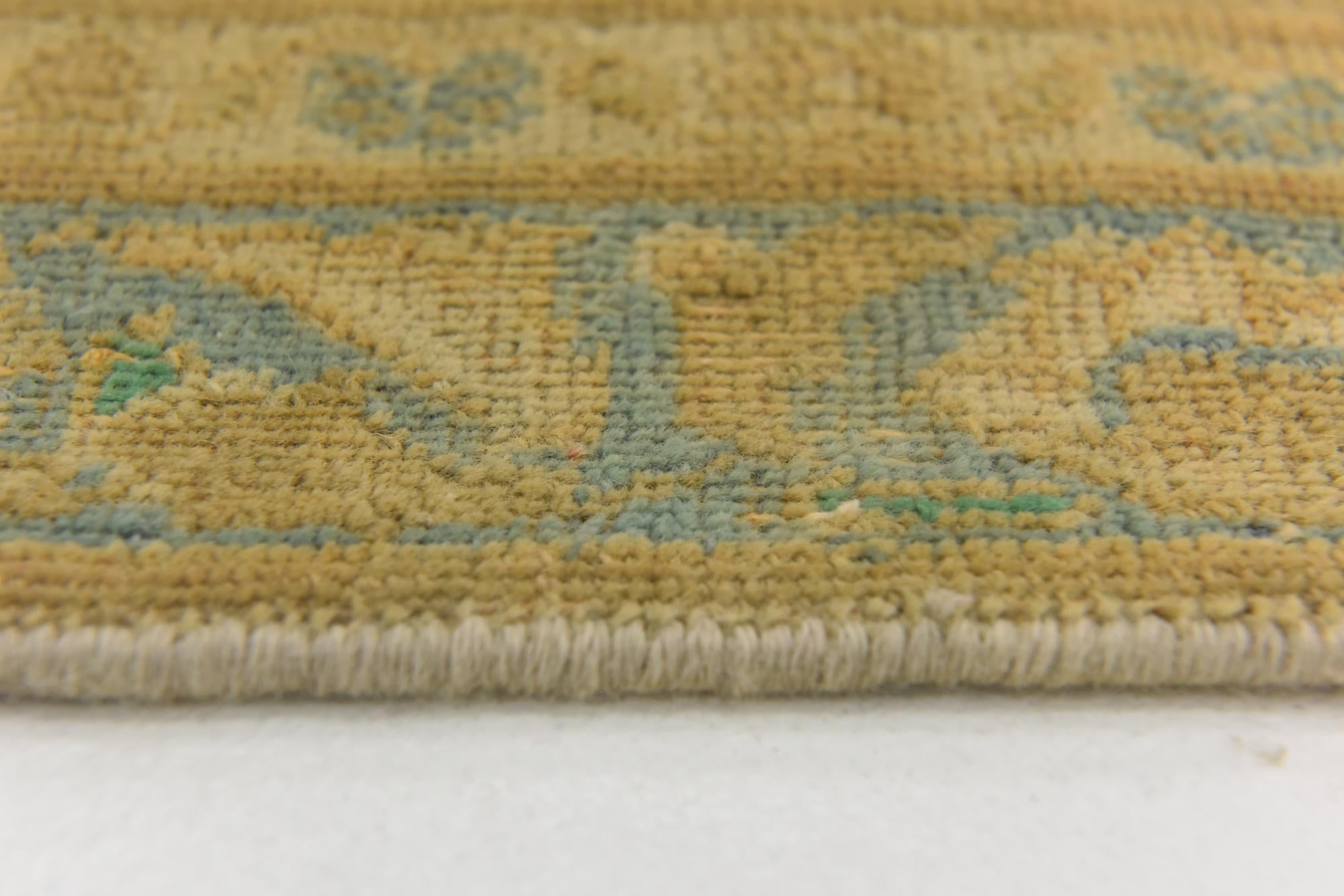 9' 3 x 12' 7 Hand Knotted Ultra Vintage Persian Wool Rug