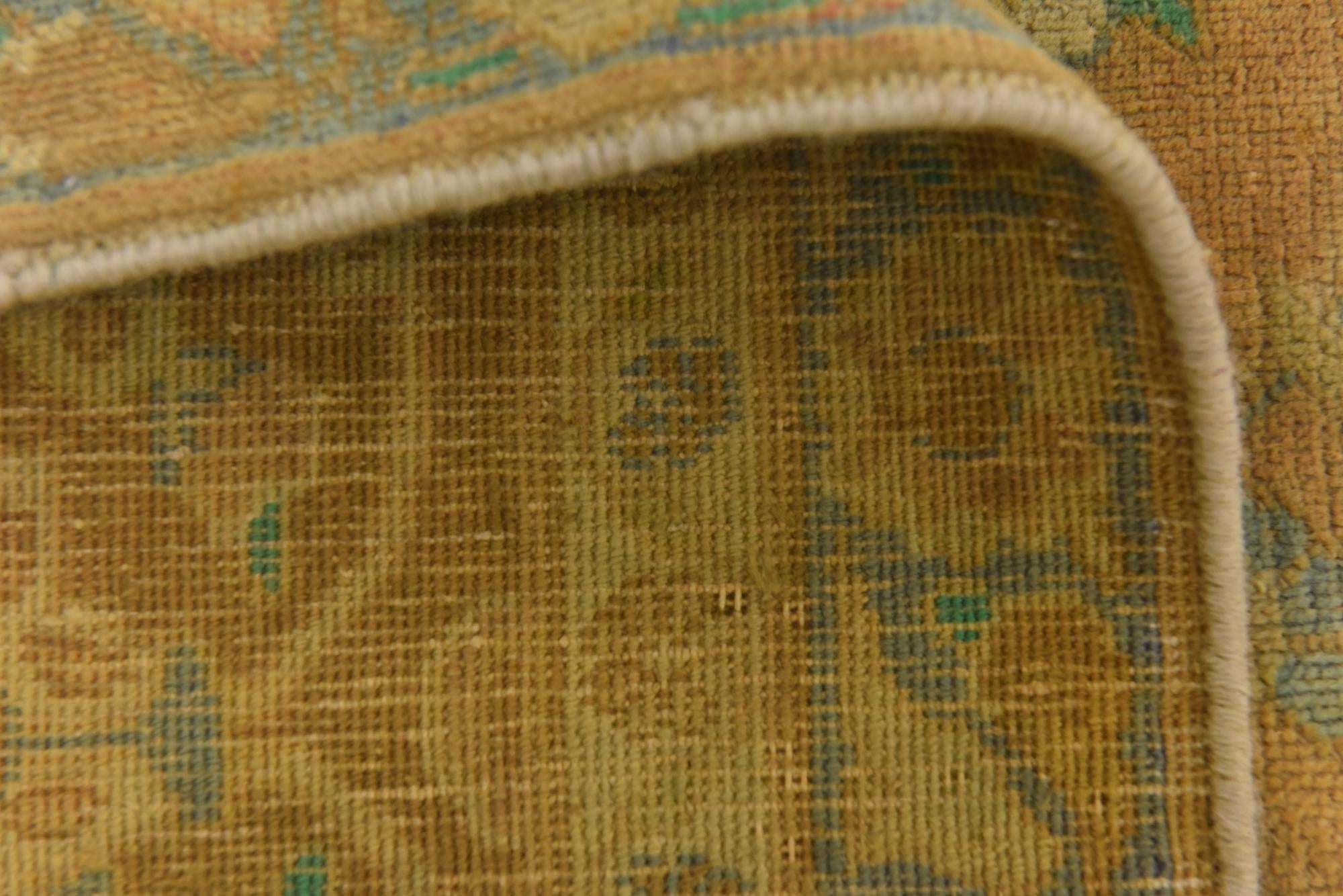 9' 3 x 12' 7 Hand Knotted Ultra Vintage Persian Wool Rug