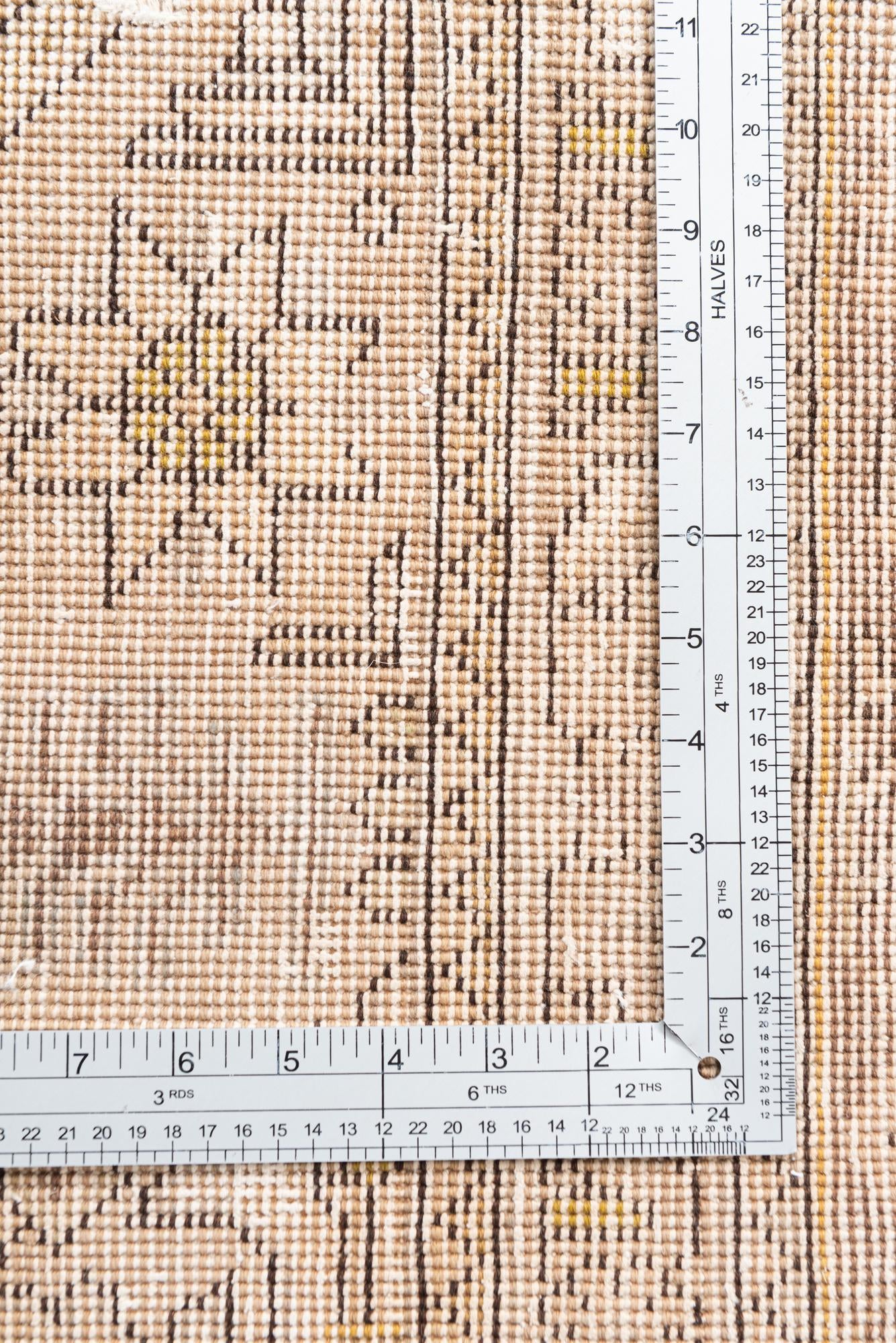 6' 10 x 10' 8 Hand Knotted Ultra Vintage Persian Wool Rug